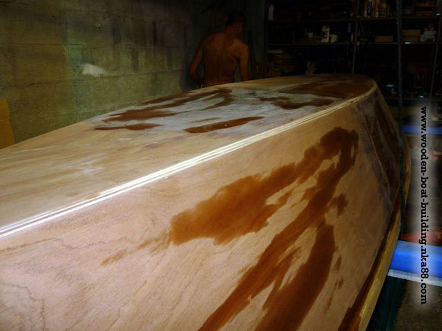 Stratification of the woodenboat - epoxy, fiberglass and ...