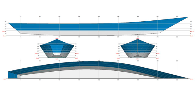 and day fishing boat free construction plan - stitch and glue 