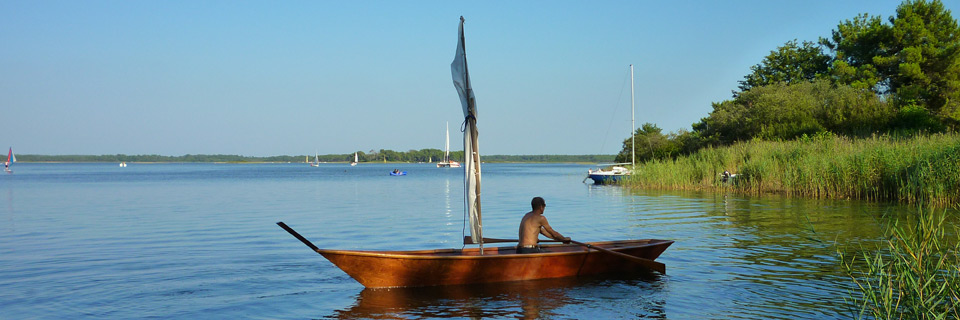 nice small wooden fishing boat